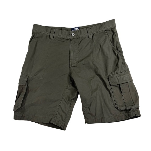 The North Face Other - The North Face Cargo Shorts Mens 40 Olive Green Ripstop Hiking Outdoor‎ Utility